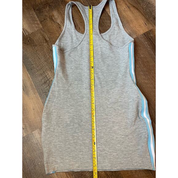 Urban Outfitters Silence + Noise gray side stripe bodycon dress Medium - Picture 7 of 8